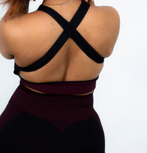 Charger l'image dans la galerie, Soutien-gorge de sport BlackRed TchimoTeam - Fitness - Femmes