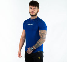 Charger l'image dans la galerie, Bleu T-shirt à manches courtes TchimoTeam - Hommes sport fitness
