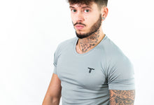 Charger l'image dans la galerie, TchimoTeam T-Shirt Manches Courtes Graphic Fine Grey - Hommes