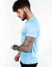 Charger l'image dans la galerie, TchimoTeam T-Shirt de Sport Graphic Sky-Blue - Hommes Fitness