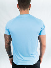 Charger l'image dans la galerie, TchimoTeam T-Shirt de Sport Graphic Sky-Blue - Hommes Fitness