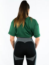 Charger l'image dans la galerie, Tee-Shirt Oversize TchimoTeam Grayout Compress Logo - Femmes