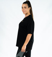 Charger l'image dans la galerie, Tee-Shirt de Sport TchimoTeam Graphic Black Unisex - Femme Fitness