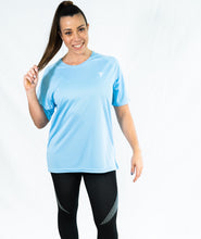 Charger l'image dans la galerie, Tee-Shirt de Sport TchimoTeam Graphic Sky-Blue - Femmes - Fitness - Girls