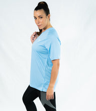 Charger l'image dans la galerie, Tee-Shirt de Sport TchimoTeam Graphic Sky-Blue - Femmes - Fitness - Girls