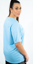 Charger l'image dans la galerie, Tee-Shirt de Sport TchimoTeam Graphic Sky-Blue - Femmes - Fitness - Girls