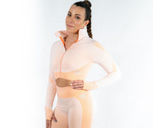 Charger l'image dans la galerie, Haut Court à Manches Longues Pink TchimoTeam - Fitness - Femmes