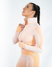 Charger l'image dans la galerie, Haut Court à Manches Longues Pink TchimoTeam - Fitness - Femmes