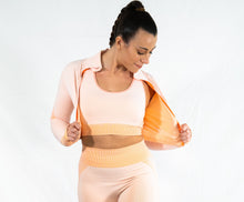 Charger l'image dans la galerie, Haut Court à Manches Longues Pink TchimoTeam - Fitness - Femmes