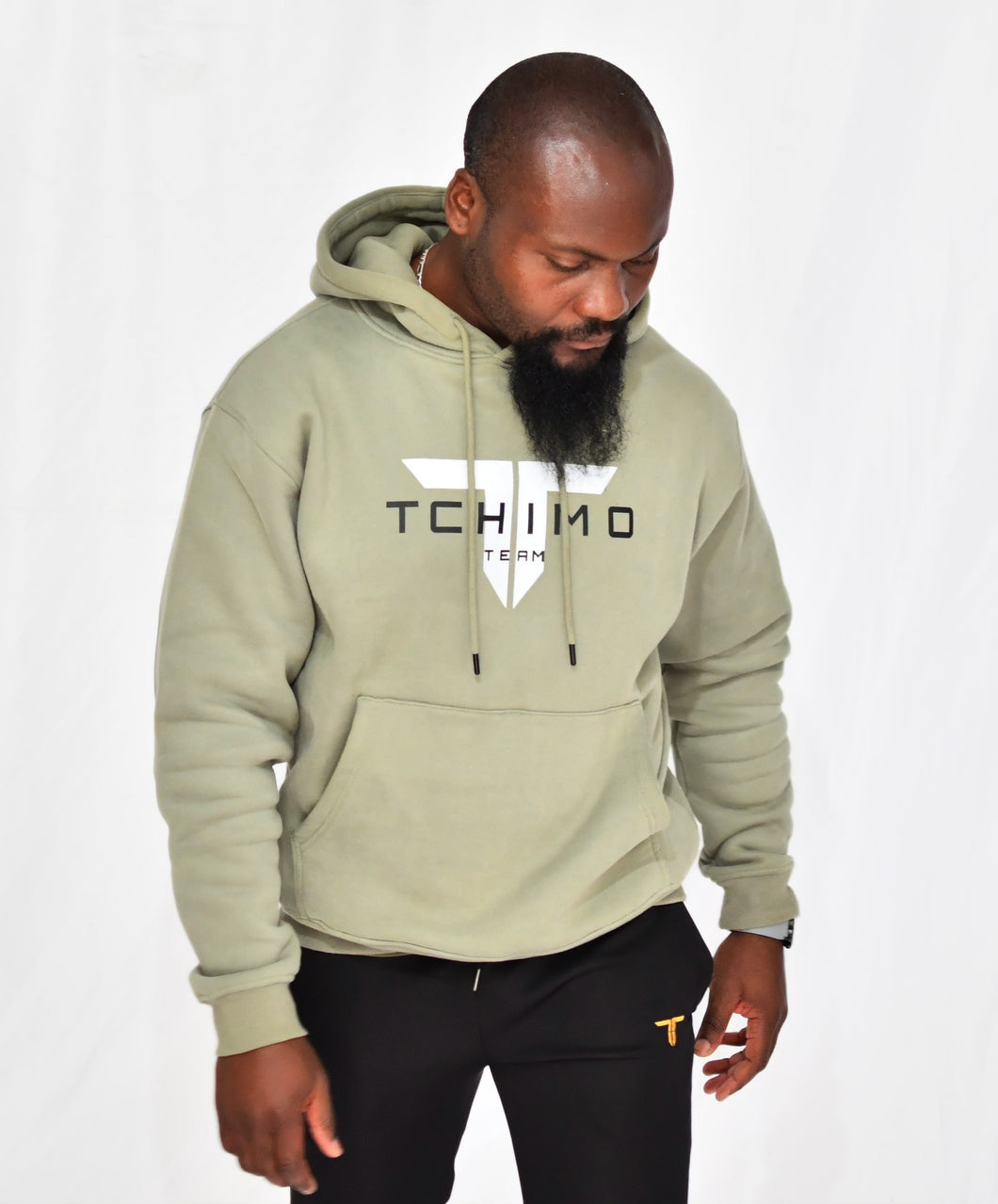 Sweat à Capuche Oversize TchimoTeam Unisex hommes - fem sport fitness