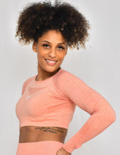 Charger l&#39;image dans la galerie, Haut Court Manches Longues Pinkout TchimoTeam - Fitness - Femmes
