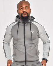 Charger l&#39;image dans la galerie, Veste de survêtement GrayOut TchimoTeam Sport - Fitness - Jogging - Hommes
