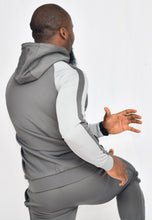 Charger l&#39;image dans la galerie, Veste de survêtement GrayOut TchimoTeam Sport - Fitness - Jogging - Hommes
